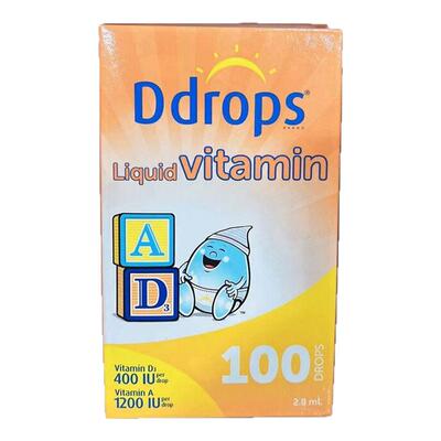 Ddrops滴卓思维生素AD滴剂400IU