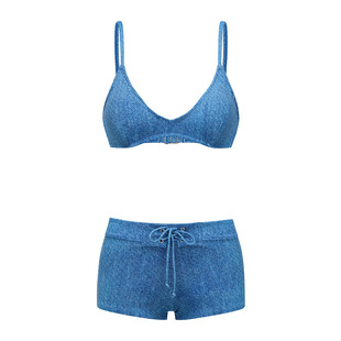 Yukari swim2025新款泳衣女小胸聚拢比基尼甜美辣妹欧美泳装分体