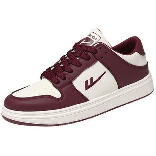 回力板鞋男士冬季新款情侣低帮百搭休闲男鞋潮流爆款皮面运动鞋子