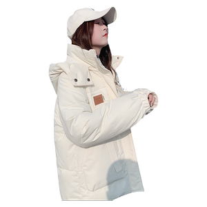 oversize面包服短款羽绒棉衣棉服女2025年新款潮秋冬季外套厚棉袄