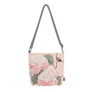 完美款款原创国风小众绣球花百搭潮流文艺单肩斜跨手提休闲包