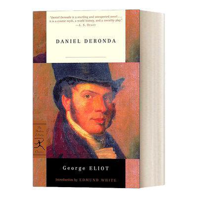 英文原版小说 Daniel Deronda 丹尼尔 德隆达 兰登书屋现代图书馆经典系列 George Eliot乔治 艾略特 英文版 进口英语原版书籍