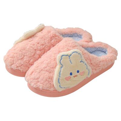 拖鞋女士秋冬季室内防滑可爱