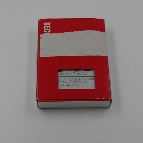 议价全新原装 BECKHOFF 倍福 KL9010 扩展的末端端子模块 现货 实
