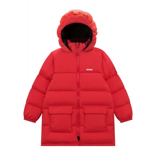 左西童装儿童极寒羽绒服中长款冬季加厚2026新款女童三防保暖外套