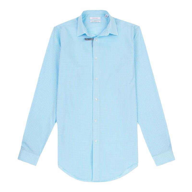 CalvinKlein尖领长袖衬衫