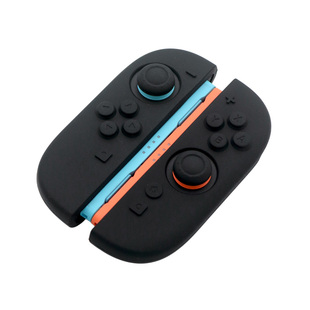 适用任天堂Switch2代保护壳纯色NS2分体式亲肤硬壳手柄硅胶保护套