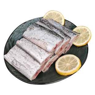 东海带鱼新鲜冷冻海鲜舟山小眼油带鱼水产鲜活刀鱼无冰带鱼段中段
