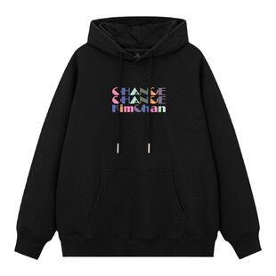CHANCECHANCE KimChan连帽卫衣男休闲百搭韩版cec高街上衣外套潮