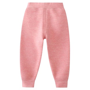 儿童中大童保暖裤冬季新款男童加绒加厚宝宝秋裤女童打底裤单裤