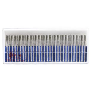 霸狼合金打磨头3mm金刚石套装圆柱形模具气动风磨笔磨棒电磨机