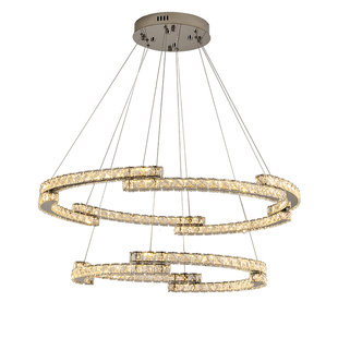 水晶客厅灯轻奢客厅灯2026年新款客厅大意式极简高级中山灯具套餐