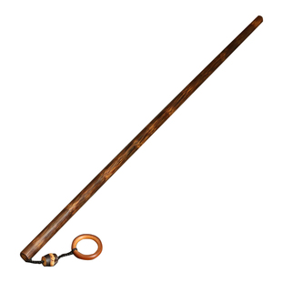 精品纯手工精磨天然金丝竹教鞭竹制实心竹棍手杖把玩手把件家教棍