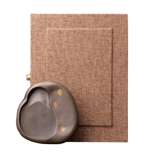 张小凤 肇庆孤品小砚台端砚老坑精品书法专用迷你天然墨砚原石可磨墨研磨文房四宝小楷毛笔笔墨纸砚坑仔墨盒