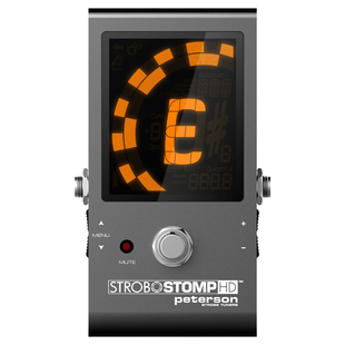 Peterson彩屏频闪吉他贝斯贝司单块调音表脚踏式Buffer缓冲效果器