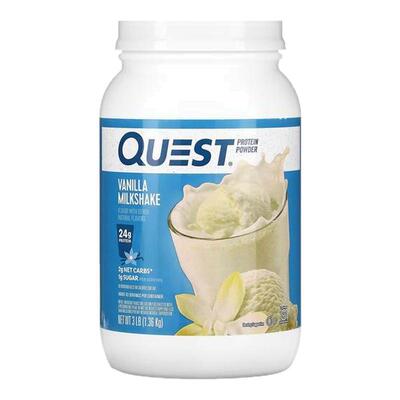 Quest Nutrition蛋白质粉咸焦糖天然香料肌肉耐力肌力帮助蛋白质