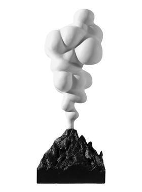 再发现树脂摆件现代客厅火山装饰