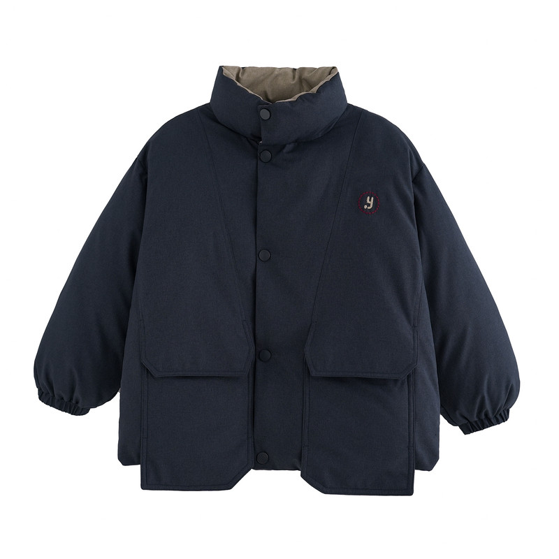 男童棉服加厚保暖冬装韩版洋气