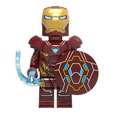 钢铁侠复联4惊奇队长拼装积木