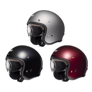 【自营】SHOEI JO 日本摩托车头盔哈雷复古摩托车踏板机车3/4半盔