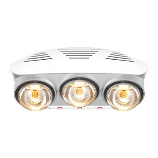 公牛卫生间浴室壁挂式家用灯暖风暖浴霸洗澡间厕所专用取暖加热灯