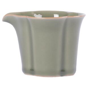 空山新雨公道杯陶瓷分茶器龙泉青瓷功夫茶具越窑仿古茶海鹰嘴匀杯
