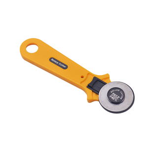 九洋轮刀圆滚刀手工diy皮具工具裁皮刀手动滚刀刀片裁软皮不变形