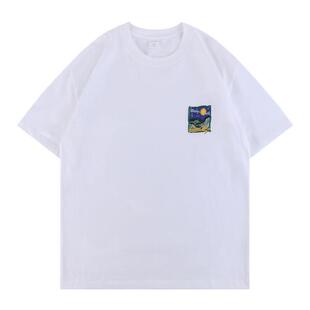 GOOZI MADE 320g重磅印花短袖T恤男夏季2026新款凉感半袖上衣男款