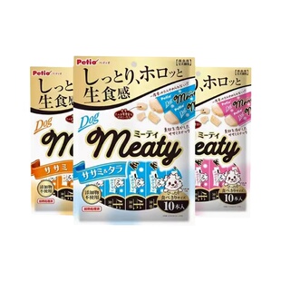 Petio派地奥狗零食鸡肉鸡肝鳕鱼慕斯肉泥宠物成幼老年犬通用零食