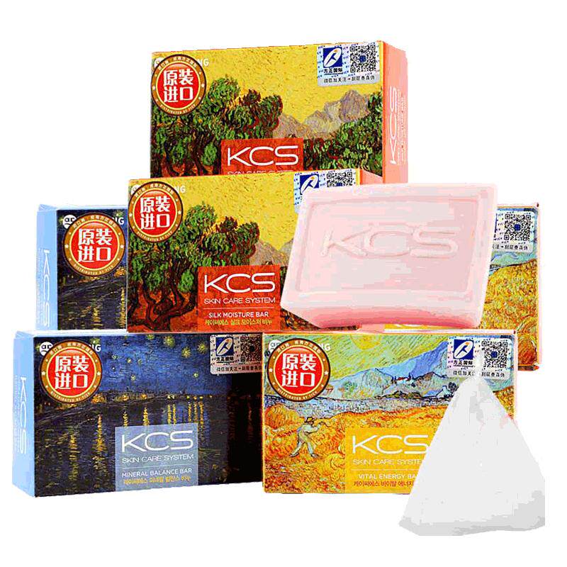 爱敬正品KCS韩国进口名画香皂沐浴皂精油皂洗澡皂肥皂洗脸香水皂