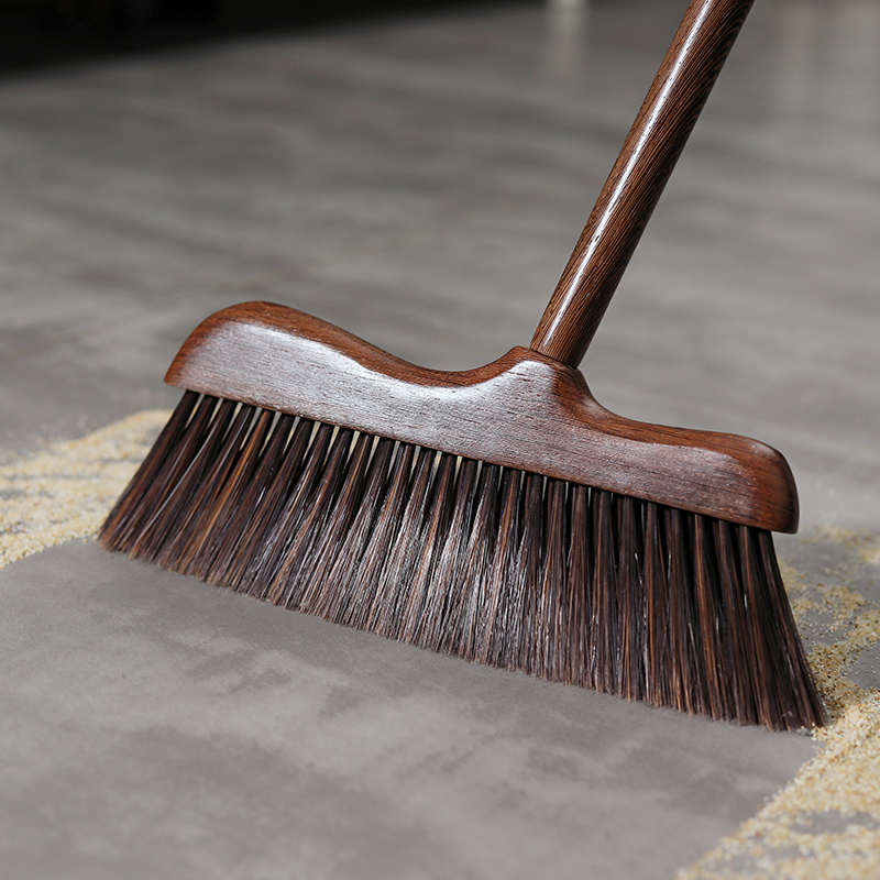 鸡翅木家用木地板软毛扫把实木儿童拼接个性中式禅意除尘扫帚笤帚
