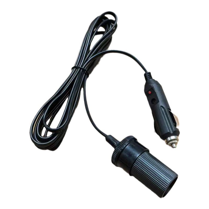 骑炫冰虎新飞车载冰箱家用适配器电源线飞利浦车载冰箱线12V24v