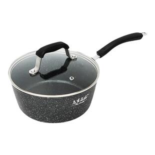 左家右厨平底不粘锅家用泡面锅小汤锅电磁炉煤气灶专用奶锅露营锅