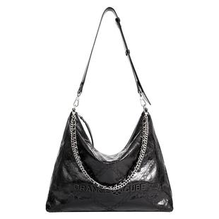 Orange Cube电车hobo包牛皮腋下百搭休闲单肩通勤斜挎托特包