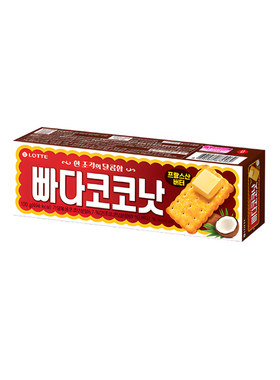 【旗舰】乐天韩国进口椰奶饼干