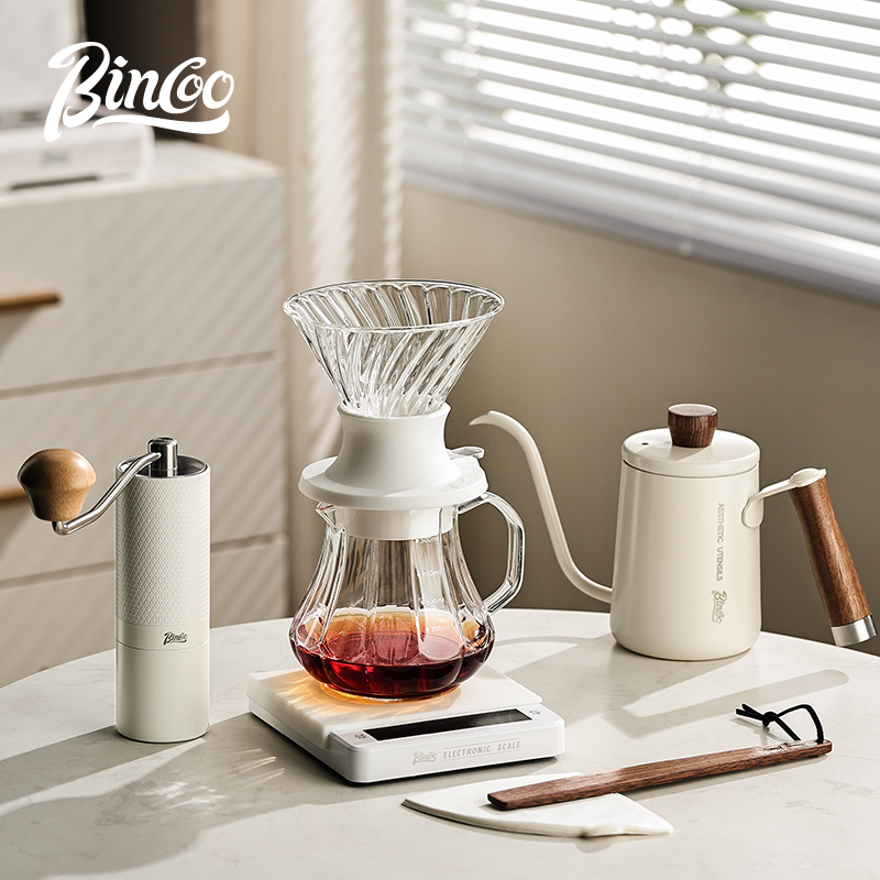 Bincoo聪明杯手冲咖啡滤杯滴漏式咖啡分享壶家用浸泡过滤器具套装