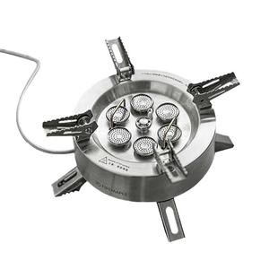 火枫户外炉具便携高山炉头防风星焰分体式七星灶猛火炉露营燃气灶