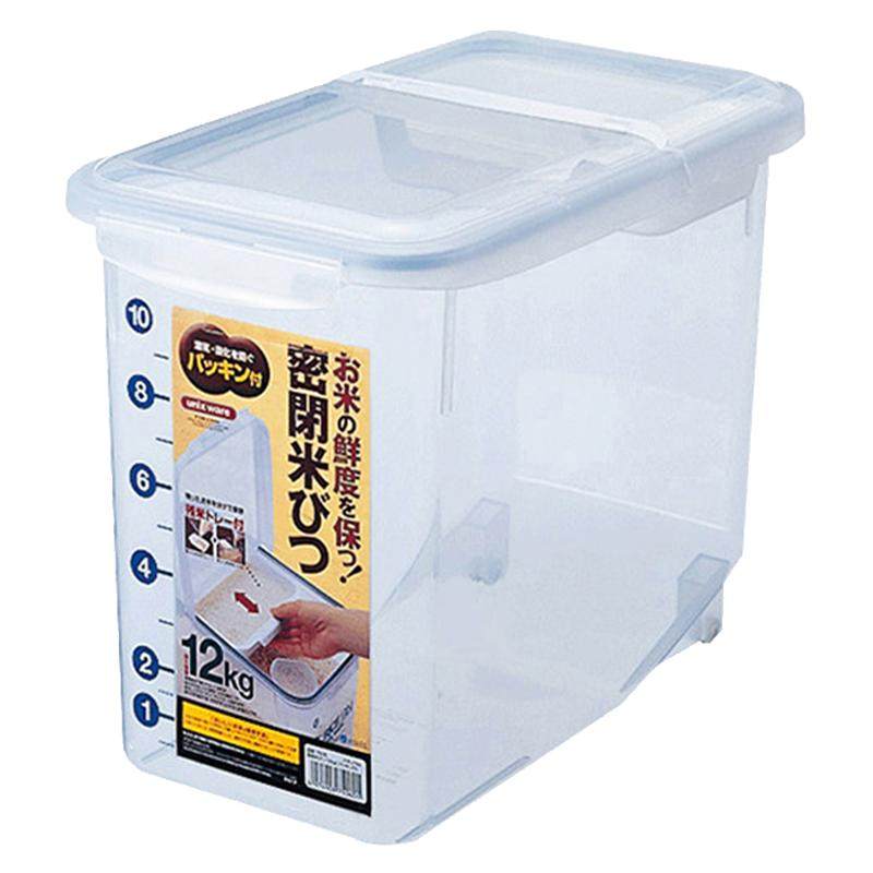 【自营】日本进口asvel 米桶米箱家用密封防虫防潮米缸米面收纳箱