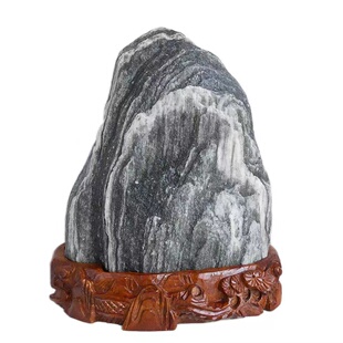 正宗山石山石敢當天然原石奇石观赏石客厅办公室靠山家居摆件