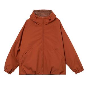 王一博同款鸭鸭羽绒服男2025年秋冬新款休闲短款连帽百搭外套夹克