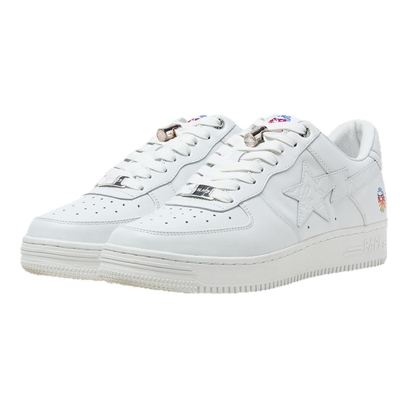 BAPE BLACK BAPE STA男鞋25年春夏迷彩压纹星标休闲鞋ASN02MK