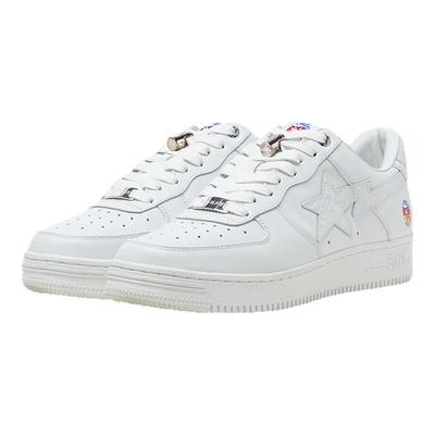 BAPEBLACK迷彩压纹休闲鞋