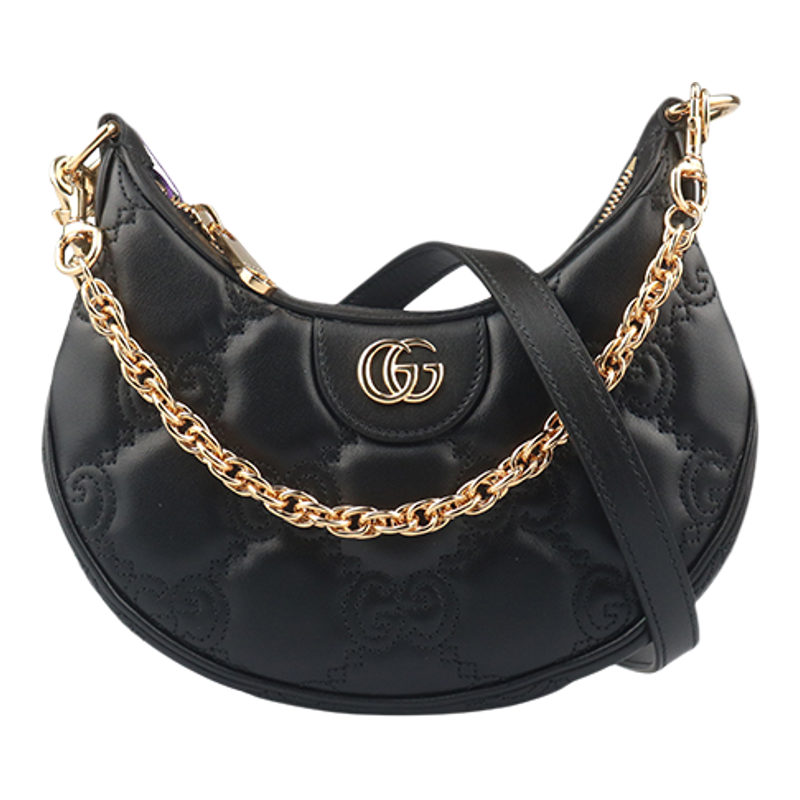 【自营】中古95新GUCCI(古驰)GG MATELASSE肩牛皮小号斜挎包包