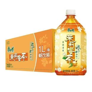 康师傅1L*12瓶茉莉蜜茶瓶装茶饮料大瓶装香茶聚会节日饮G茉莉花