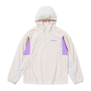 黑冰儿童抓绒衣半开襟拉链卫衣男女童26春季新款加绒保暖内搭9229