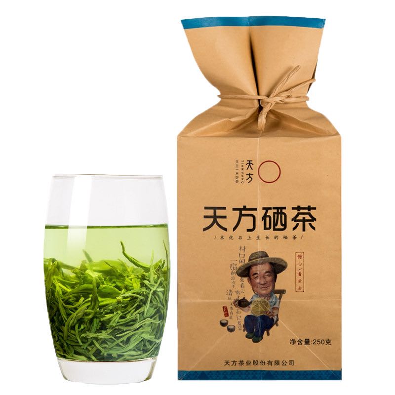 2024春茶新茶天方硒茶绿茶明前特级高山云雾浓香安徽茶叶袋装250g