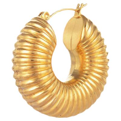 GWE2021秋冬新款潮几何圆圈耳环