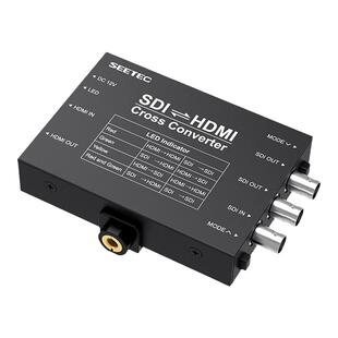 视瑞特专业广播级转换盒 SDI/HDMI 双向互转转换器F970电池供电