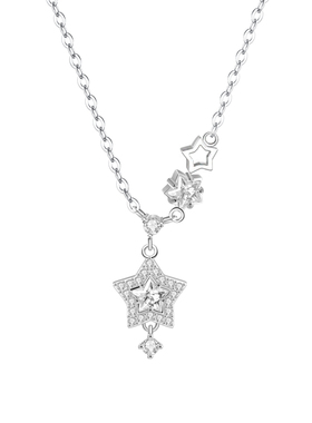 星语心愿纯银女生项链生日礼物