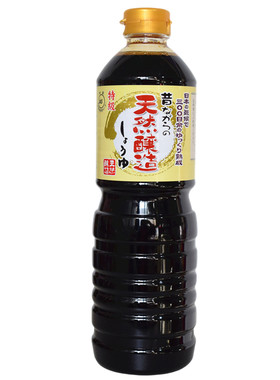 伊贺越天然酿造浓口酱油1L和田宽